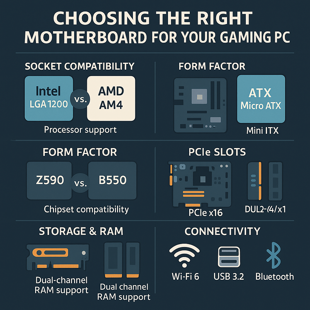 How to Choose the Right Motherboard for Your Gaming PC